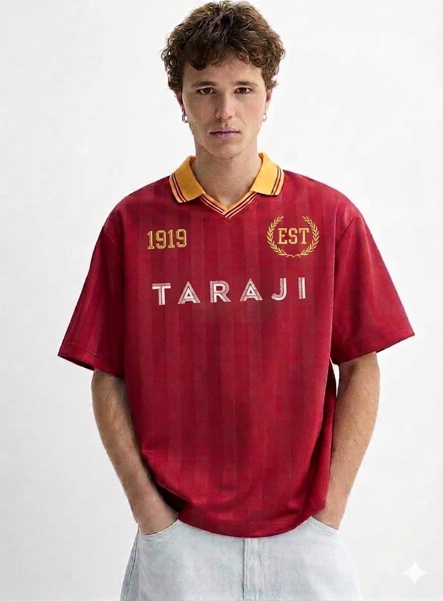 Maillot jersey rouge
